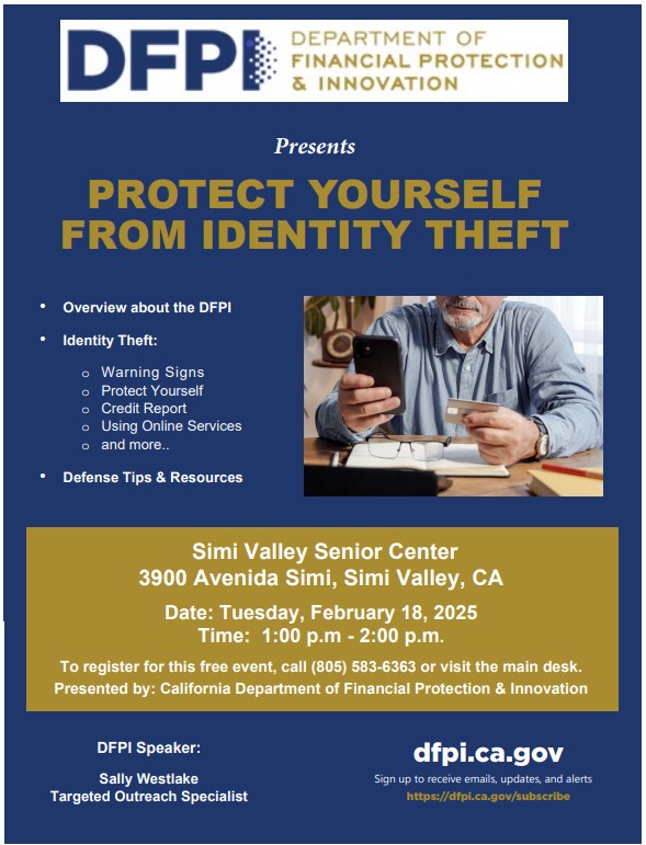 protect yourself from identity theft workshop