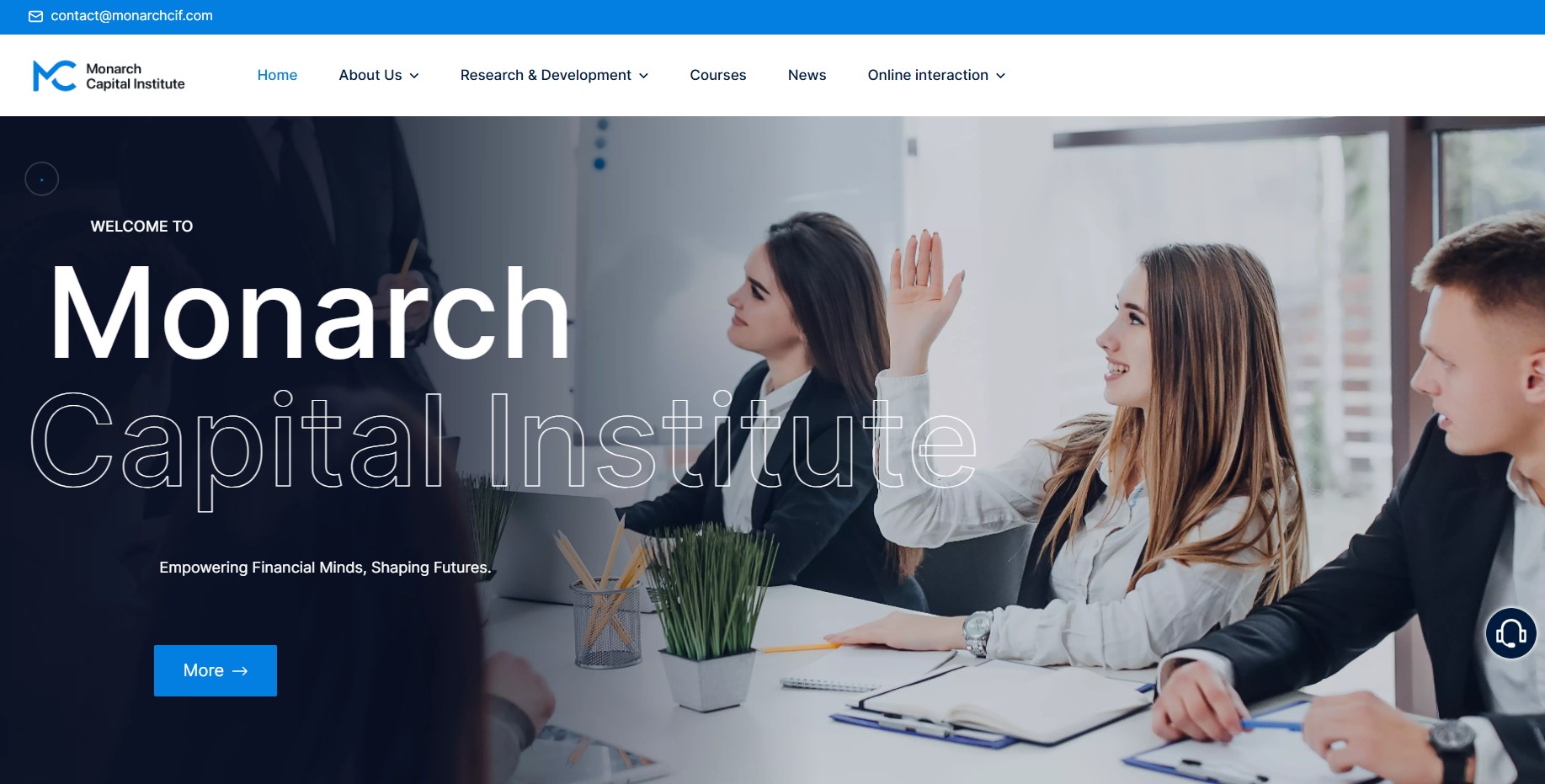 Monarch Capital Institute Homepage