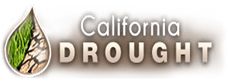 California Drought sign