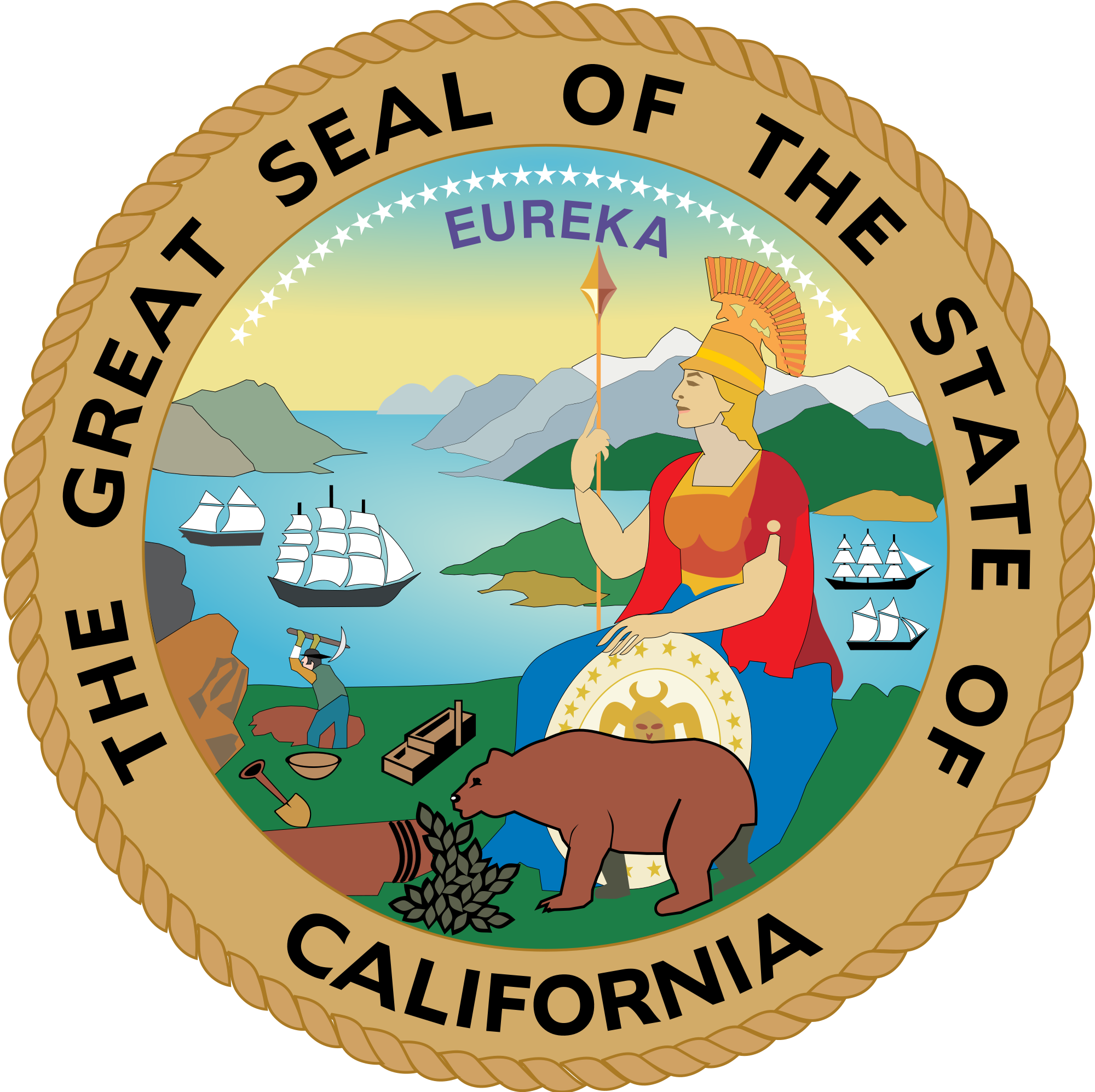 seal of the state of california
