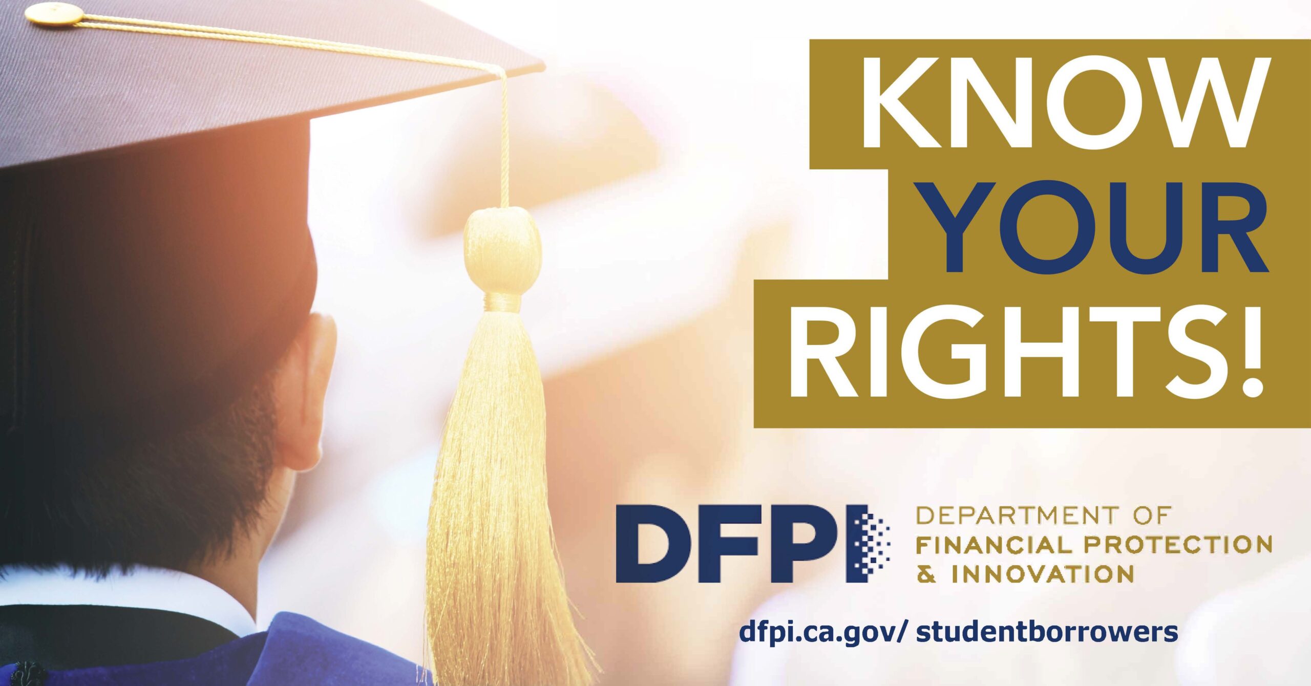 Know your rights.  A man with a PHD hat on him