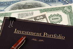 Investment portfolio logo