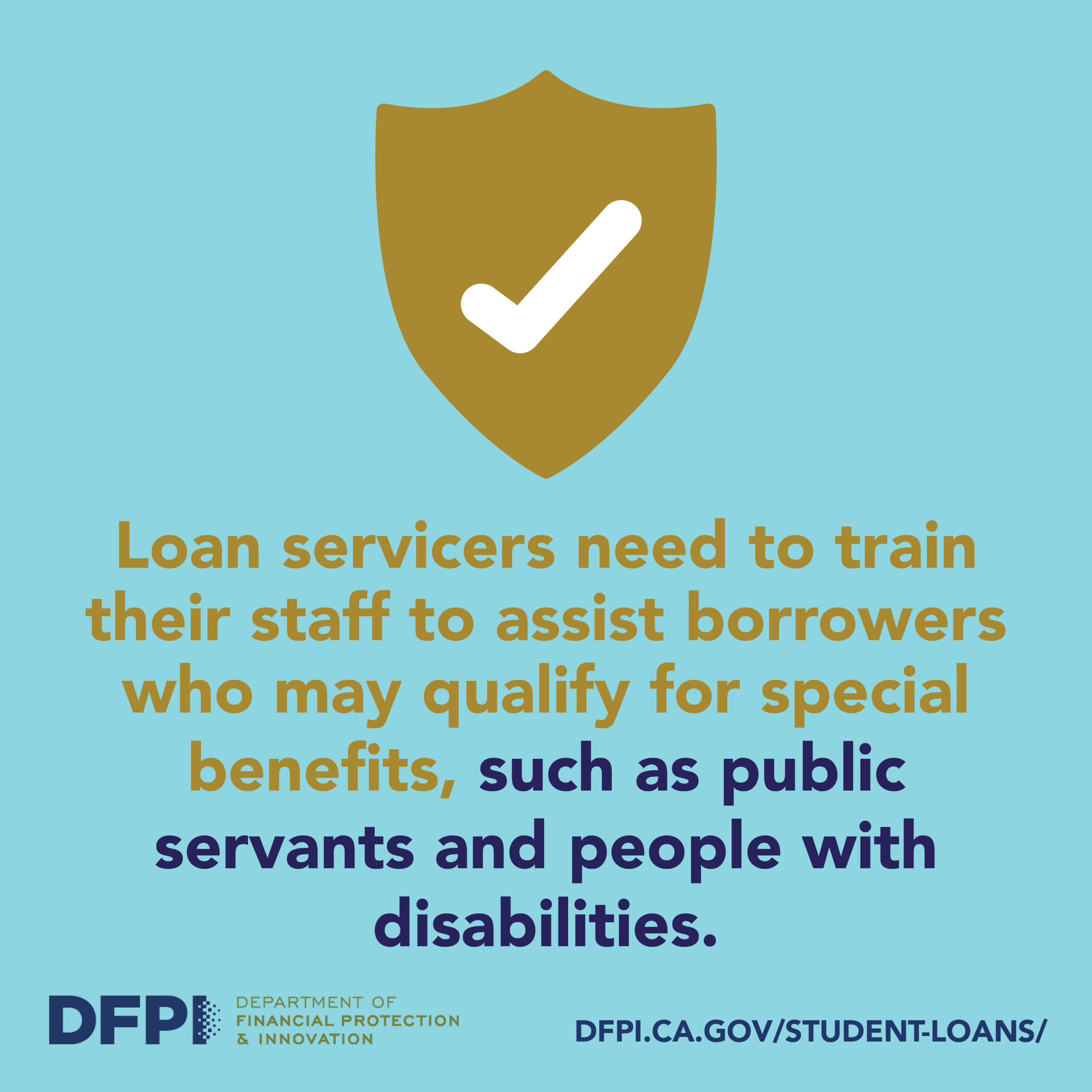 Loan servicers must train their staff