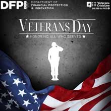 Veterans day logo